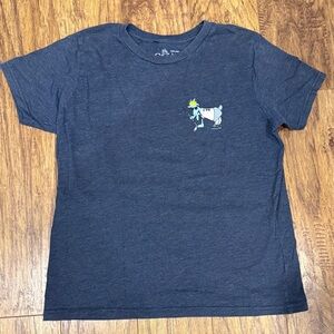 Navy Blue Kids Graphic Tee